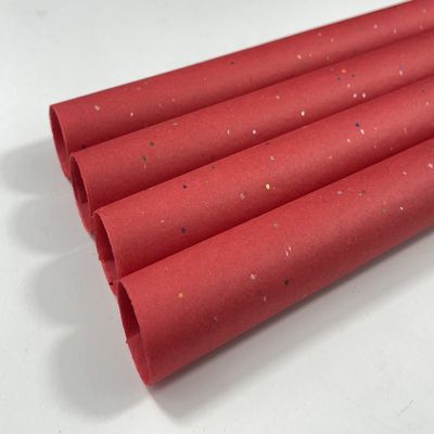 BellaPack 18 Gemstone Collections Gift Tissue Paper 20x20" 24 Flat Sheets/Pack! (Scarlet With 5 color Gemstone)