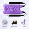 KingPavonini XXL Knee Ice Pack Wrap Around Entire Knee After Surgery, Large Reusable Gel Ice Pack for Injuries, Pain Relief, Swelling, Sports Injuries, 1 Pack (Purple) view 3