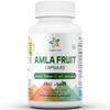 Amla Capsules 1500mg -120 Veg Capsules. Raw and Pure Natural Vitamin C, Naturally Boosts Immunity, Skin Glow, Energy & Abundant Antioxidants. Whole Green SuperFood Nutrition. Non GMO-Gluten Free. view 1