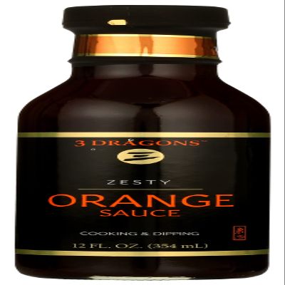 3 Dragons Eastwest Zesty Orange Sauce, 12 Ounces (Pack Of 6)