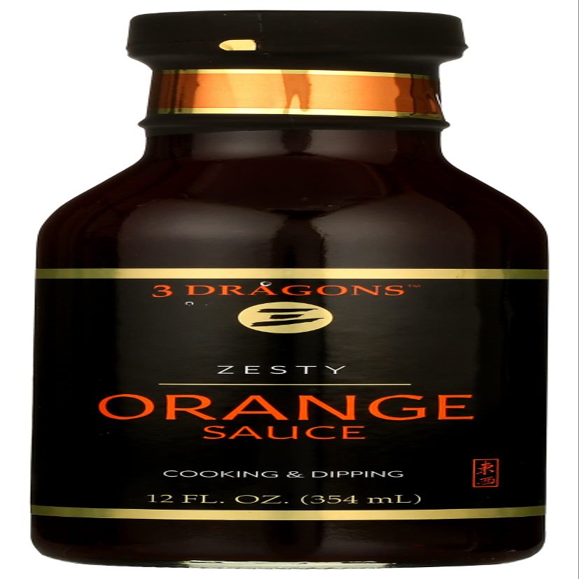 3 Dragons Eastwest Zesty Orange Sauce, 12 Ounces (Pack Of 6)