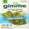 Gimme Grab & Go Roasted Seaweed Snacks, Sea Salt, Portable Slim Packs, Vegan, USDA Certified Organic, Gluten Free & Non-GMO, 5 Value Pack, 0.7 Ounce (Pack of 6) view 1