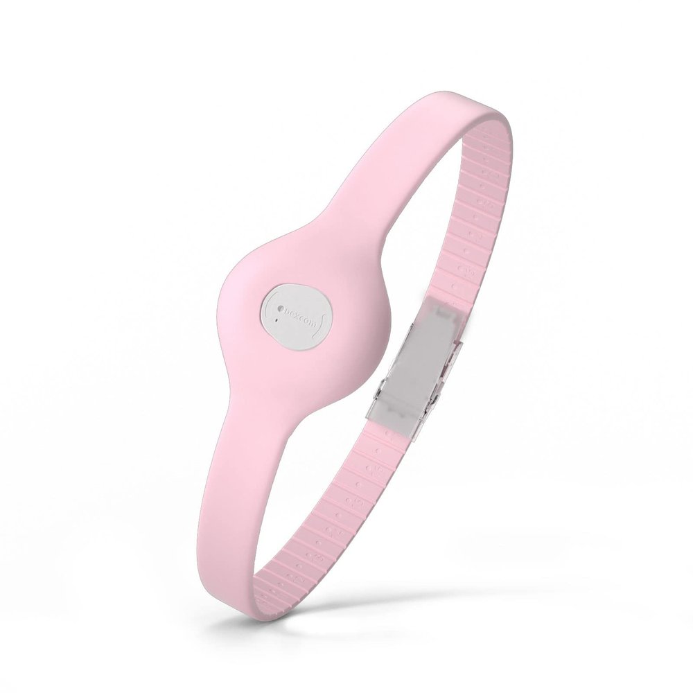 Divoti Sensor Cover Armband for Dexcom G7 | Adjustable, Trim-to-Fit CGM Holder | Adhesive-Free, Hypoallergenic Silicone | Secure, Comfortable Fit for Active Daily Wear & All Arm Sizes - Baby Pink