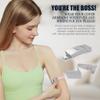 Divoti Sensor Cover Armband for Dexcom G7 | Adjustable, Trim-to-Fit CGM Holder | Adhesive-Free, Hypoallergenic Silicone | Secure, Comfortable Fit for Active Daily Wear & All Arm Sizes- Transparent view 3