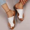 WCXTY Hallux Valgus Womens Beach Sandals,Spring Casual Big Toe Foot Correction Slippers,Summer Lightweight Non-Slip Orthopedic Bunion Flip Flops,for Walking/Outdoor Travel (Color : White, Size : 7) view 2