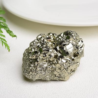 1 Piece Natural Pyrite Crystal Cluster Irregular Stone Rock Mineral Sample Home Decoration Raw Crystals Mineral Decoratio