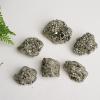 1 Piece Natural Pyrite Crystal Cluster Irregular Stone Rock Mineral Sample Home Decoration Raw Crystals Mineral Decoratio view 2