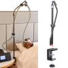ALADUSA CPAP Hose Holder,Avoid Tangling and Prevent Blockage, Adjustable Height, Rotatable Holder, CPAP Accessories Supplies for Bedside Sleep with C Clamp Base view 1