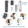 ALADUSA CPAP Hose Holder,Avoid Tangling and Prevent Blockage, Adjustable Height, Rotatable Holder, CPAP Accessories Supplies for Bedside Sleep with C Clamp Base view 4