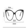 URISMO Stylish Cat Eye Reading Glasses, Cute Cateye Blue Light Blocking Computer Goggle Readers, Anti Eye Strain Eyeglasses (Color : Tortoiseshell, Size : +350) view 3