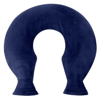 BESPORTBLE U-Shaped Hot Water Bottle for Neck and Shoulder, Warmer Rubber Hot and Cold Water Bag Neck Relaxing Hot Water Bag with Detachable Cloth Cover