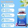 2 Pack Quercetin with Bromelain Gummies, Quercetin 1200MG with Vitamin C Zinc & Elderberry for Immune System & Allergy, Chewable & Vegan Gummies, Mixed Berry Flavor 120 Cts view 3