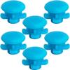 6 Pcs Replacement Part Reservoir Tank Valve Rubber Gasket, Blue Washer Reservoir Plug Compatible with Waterpik Water Flossers WP900, WP112, WP250, WP300, Ultra, Nano, Traveler, VAVA, H2o (Blue) view 1