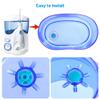 6 Pcs Replacement Part Reservoir Tank Valve Rubber Gasket, Blue Washer Reservoir Plug Compatible with Waterpik Water Flossers WP900, WP112, WP250, WP300, Ultra, Nano, Traveler, VAVA, H2o (Blue) view 4