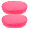 FOMIYES 2pcs Box Cup Storage Box Silicone Case Period Cup Holder Silicone Container Cups Containers Storage Rack Travel Sanitary Napkin view 1