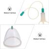ARTIBETTER 2pcs Cupping Therapys 2 Suction Cups with Pump Chinese Acupoint Cupping Therapyw Sets Back Neck Body Massage Vacuum Tool view 4