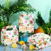 Glenmal 24 Pcs Hawaiian Aloha Party Boxes Tiki Luau Treat Goodie Candy Boxes with Handles - Tropical Themed Summer Party Supplies(Aloha) view 2