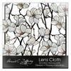Quality Microfiber Lens Cleaning Cloth - 6x6 - for Eyeglasses, Sunglasses, Phones, Screens, Blue-Light Glasses, Monitors - Fine Art Design - Tiffany Magnolia view 1