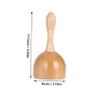1 Set Massager Scraper Household Appliances Household Tools Massagers Massaging Cup Cupping Wooden Guasha Roller Manual Massage Tool Scraping Board view 3