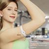Divoti Glucose Monitor Sensor Cover Armband Compatible for Freestyle CGM Libre 3| Silicone Adjustable Trim to Fit, & Quickly Put-on- Waterproof, Hypoallergenic Baby Pink view 2