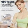 Divoti Glucose Monitor Sensor Cover Armband Compatible for Freestyle CGM Libre 3| Silicone Adjustable Trim to Fit, & Quickly Put-on- Waterproof, Hypoallergenic Baby Pink view 3