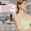 Divoti Glucose Monitor Sensor Cover Armband Compatible for Freestyle CGM Libre 3| Silicone Adjustable Trim to Fit, & Quickly Put-on- Waterproof, Hypoallergenic Baby Pink view 4