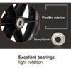 12 Inch Wheelchair Rear Wheel Accessories,12 1/2x2 1/4, Non-Pneumatic Solid Tires, Suitable for Most Manual Wheelchairs, Bearing 12mm(1/2inch), 1 Pair view 3