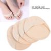 2 Pairs Soft Elastic High Heeled Shoes Forefoot Pad for Stress Relief Pain Relief Patch Skin Color Non-Slip Design view 4