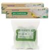 100% Compostable Large Sandwich Zip Bag | ECO-Friendly Food Storage Bags | Freezer Bag | Plant-Based BPA-free | Seal well for Fruit,Food and Snack (L-2Pack) view 1