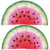 KRE Watermelon Round Fruit Inspired Paper Party Napkins 16 Counts per Pack Disposable Paper Napkin for Summer Harvest Fruits Hand Towel Picnic Parties Dinner Table Decoration Pack of 2 with Bonus Eeuy view 1