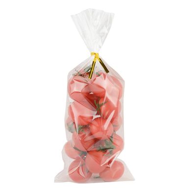 COOLAKE Cellophane Treat Bag 4x9 Inch 100PCS Goody Bags Party Favor Bag Clear Candy Bags with Twist Ties for Candy Popcorn Cookie