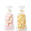 COOLAKE Cellophane Treat Bag 4x9 Inch 100PCS Goody Bags Party Favor Bag Clear Candy Bags with Twist Ties for Candy Popcorn Cookie view 4