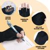 SHIFANQI 2 Pairs Copper Arthritis Gloves for Carpal Tunnel Pain Relief, Compression Gloves to Alleviate Hand Pain,Swelling,Fingerless Typing Gloves for Rheumatoid,Tendonitis for Women&Men (X-Large) view 3