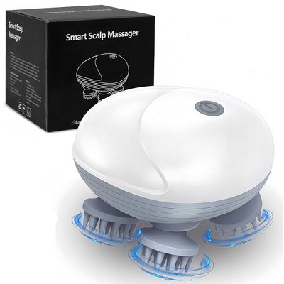 Ankilo Upgraded Handheld Pet Massager for Dogs and Cats, Electric Cat Massager Dog, with 4 Rotatable Heads, Three Modes, for Relieving Tight Stiffness Muscles, Promote Bonding