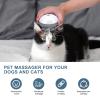 Ankilo Upgraded Handheld Pet Massager for Dogs and Cats, Electric Cat Massager Dog, with 4 Rotatable Heads, Three Modes, for Relieving Tight Stiffness Muscles, Promote Bonding view 3