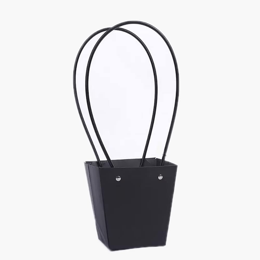 10PCS Flower Gift Bags Paper Bouquet Bags, Kraft Paper Flower Bouquet Bags with Handle, Waterproof Bouquet Flower Wrapping Boxes for Mother's Day Wedding Birthday Anniversary Valentine Day