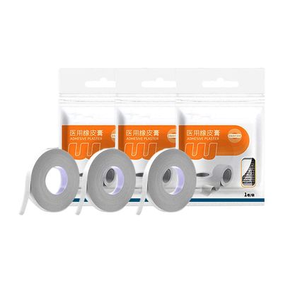 1" X 5yd Surgical Tape Medical Tape 3 Rolls Waterproof Breathable Adhesive Hypoallergenic First Aid Tape for Sensitive Skin for Wound Care - with Self Sealing (0.35In*11yd)