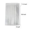 COOLAKE Clear Pretzel Bags - 200 Pcs 2x9.8 Inch Clear Self Sealing Cellophane Bags for Pretzel Rods, Ideal for Chocolate, Bakery, Cookies and Candies view 4