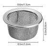 20 Pcs Metal Strainer Stainless Steel Mesh Concave Bowls for Pipe Accessories Filters view 4