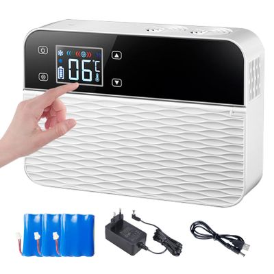 Medicine Refrigerator Insulin Cooler Travel Case 2-8  LED Display Alarm System USB Mini Medicine Cooler Box for Car, Home, Travel 3batteries