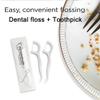Dental Floss Picks Individually Wrapped, Travel Dental Floss, Unflavored Floss Picks, Dental Flossers, Floss Sticks, Tooth Floss, Dental Picks Disposable (600 Count) view 4