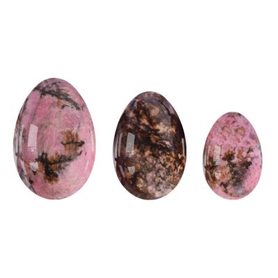 3Pcs Undrilled Yoni Egg Set Natural Jade Massage Egg Women Kegel Exerciser Jade Massager Kegel Egg,3pcs Undrilled 12