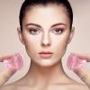 AOWNE Natural Rose Quartz Jade Massage Stone Gouache Massager Gua Sha Board Tool,White Crystal view 2