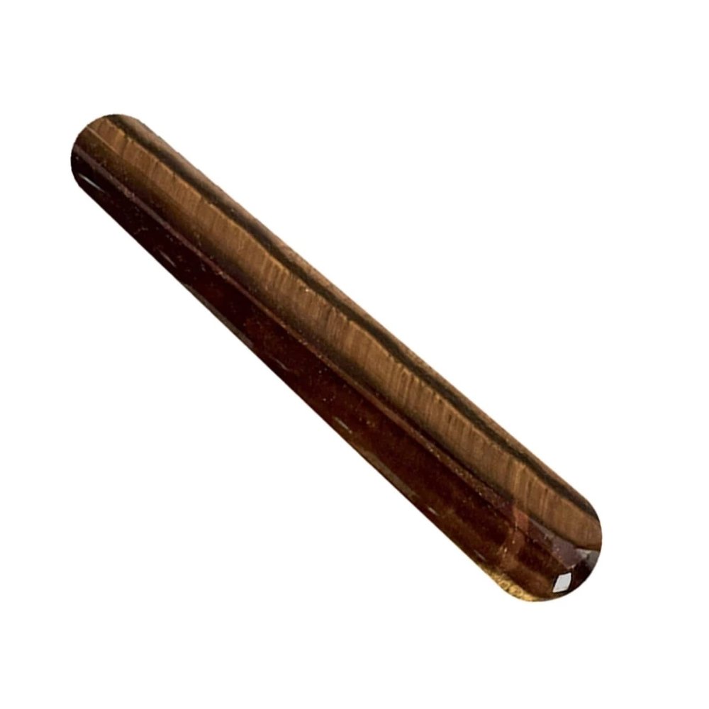 AOWNE Rose Quartz Yoni Wand White Crystal Massage Wand Obsidian Yoni Stick Natural Stone Kegel Exerciser Massager,Tiger Eye