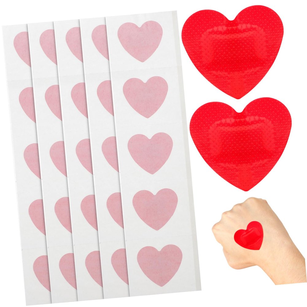 25PCS Stickers Stickers Heart Shaped
