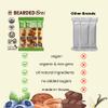 Bearded Brothers, Organic Vegan Protein Energy Bars, Almond Butter Chocolate (12 Pack) - Gluten Free, Paleo, Non GMO, Soy Free, Low Glycemic, No Sugar Added, Whole 30, Fiber (Packaging May Vary) view 3
