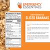 Emergency Essentials, Dehydrated Banana Slices, Emergency Food Supplies, 10-Year Shelf Life, 24 Servings view 2