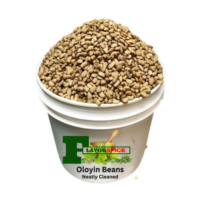 Oloyin Beans, Natural ewa (Full Bucket Custard Size) 9.15LB (No stones, No weevils, No sand or dust.)