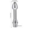 5 Holes Aluminum New Nozzle Clean Shower Head, Aluminum Cleaner Flushing Cleansing System (Silver) view 2