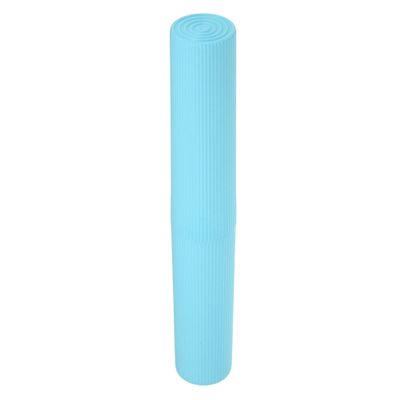 VOCOSTE 1 Pcs, Vertical Stripe Toothbrush Case, Plastic, Traveling Toothbrush Holders Case, Travel Business, Sky Blue, 7.87"x1.18"